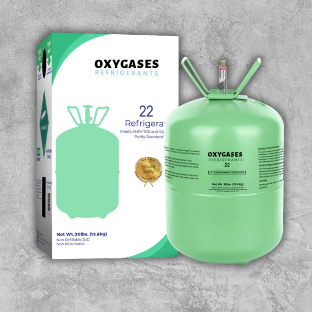 Oxygases R22 Cylinder and Packaging